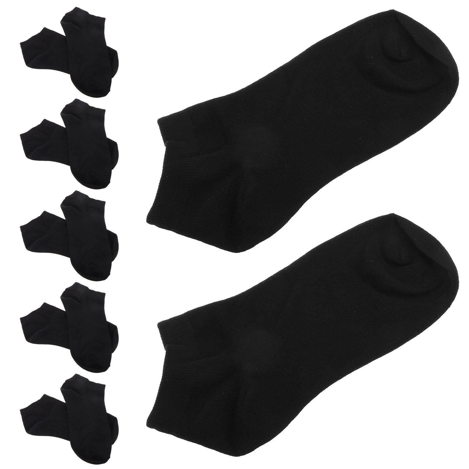 Invisibility Sock Loafer - 여성용 보트 양말 6켤레, 보이지 않는