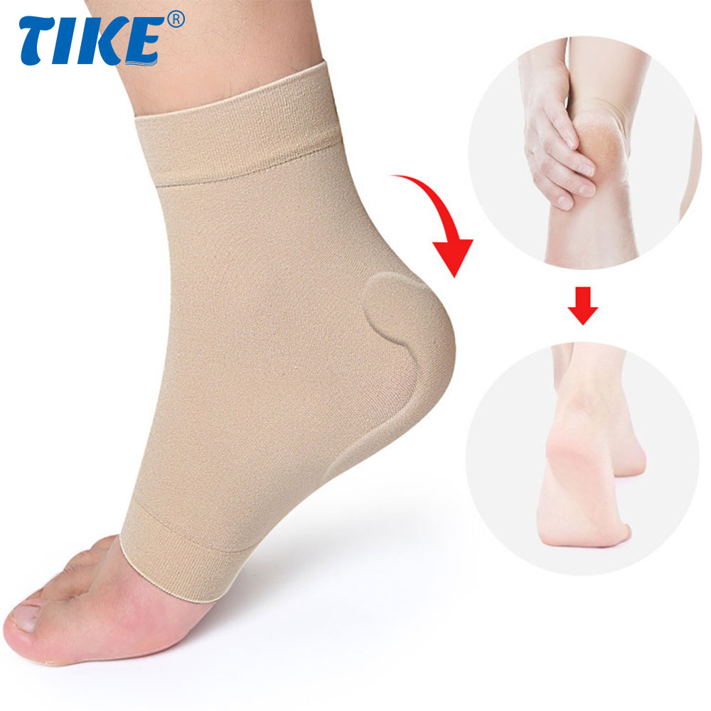 Ankle Brace Sock - 1쌍 부츠 범퍼 젤 패드 슬리브