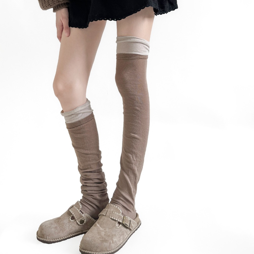 Boot Sock Slouchy - 여아용 커프스 슬라우치 스티럽 레그 워머,