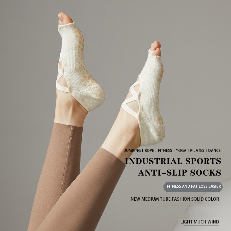 여성용 요가 양말 미끄럼 방지 그립 필라테스 양말, 순 - Grip Sock Yoga 리뷰 및 가격