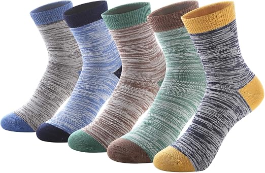 어린이 남아용 크루 앵클 양말 면 소재 드레스 패션 디 - Cotton Crew Sock Pack 리뷰 및 가격