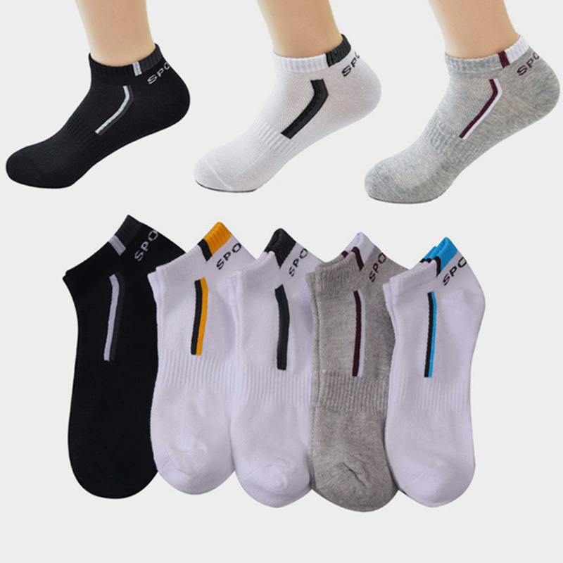 2 짝/몫 고품질 남성 발목 양말 통기성 면 스포츠 메 - Ankle Sock Low Cut 리뷰 및 가격